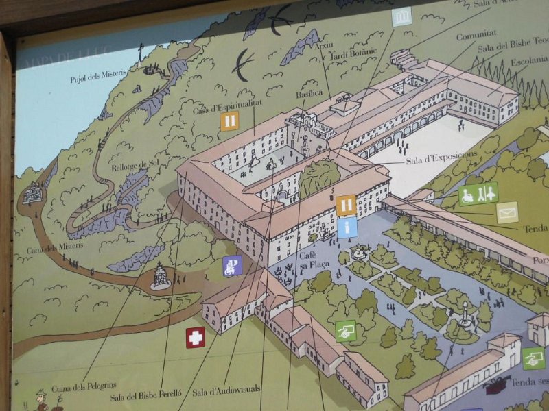 130315_Kloster Lluc_Plan_M.jpg - Mallorca-Wanderungen - 15.03.2013   Kloster Lluc -Plan (M)